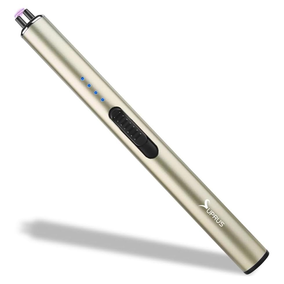 Encendedor Eléctrico SUPRUS Arc Recargable USB A Prueba de Viento