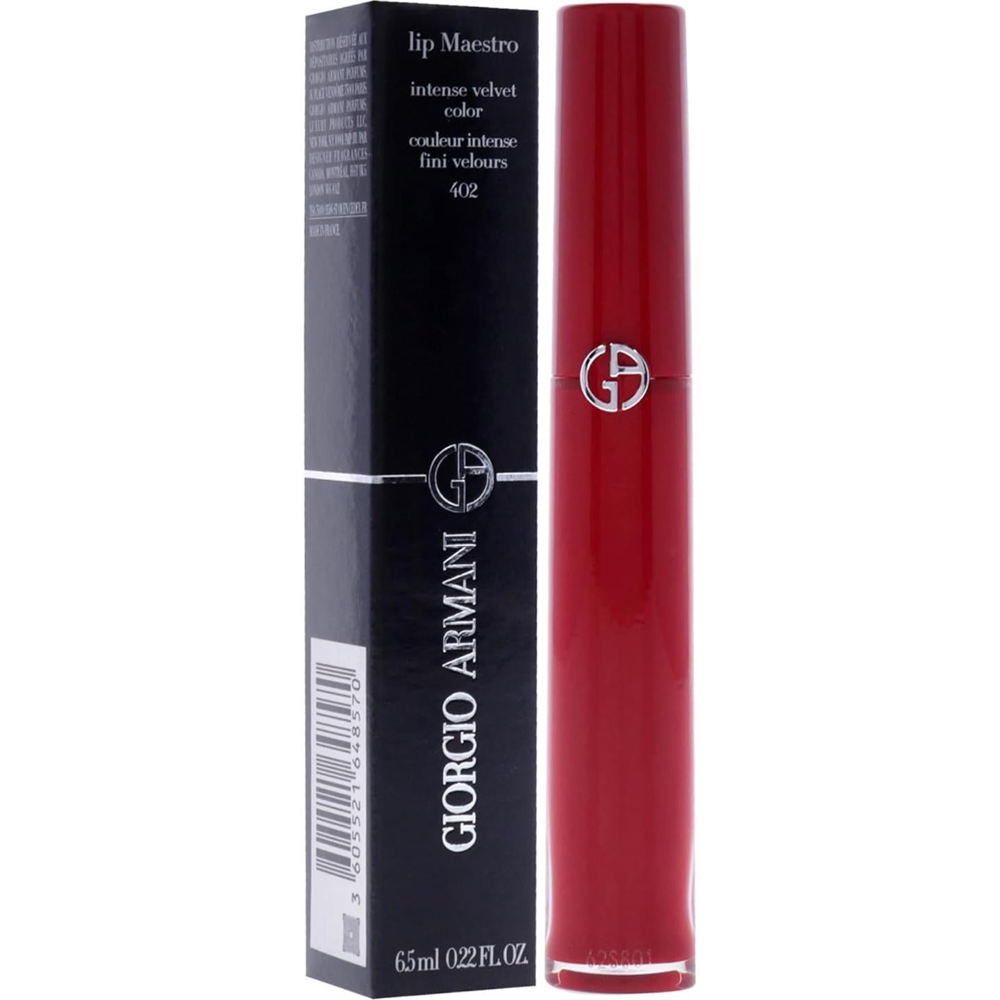 Barra de Labios Giorgio Armani Lip Maestro 402 Laca China 6.24g