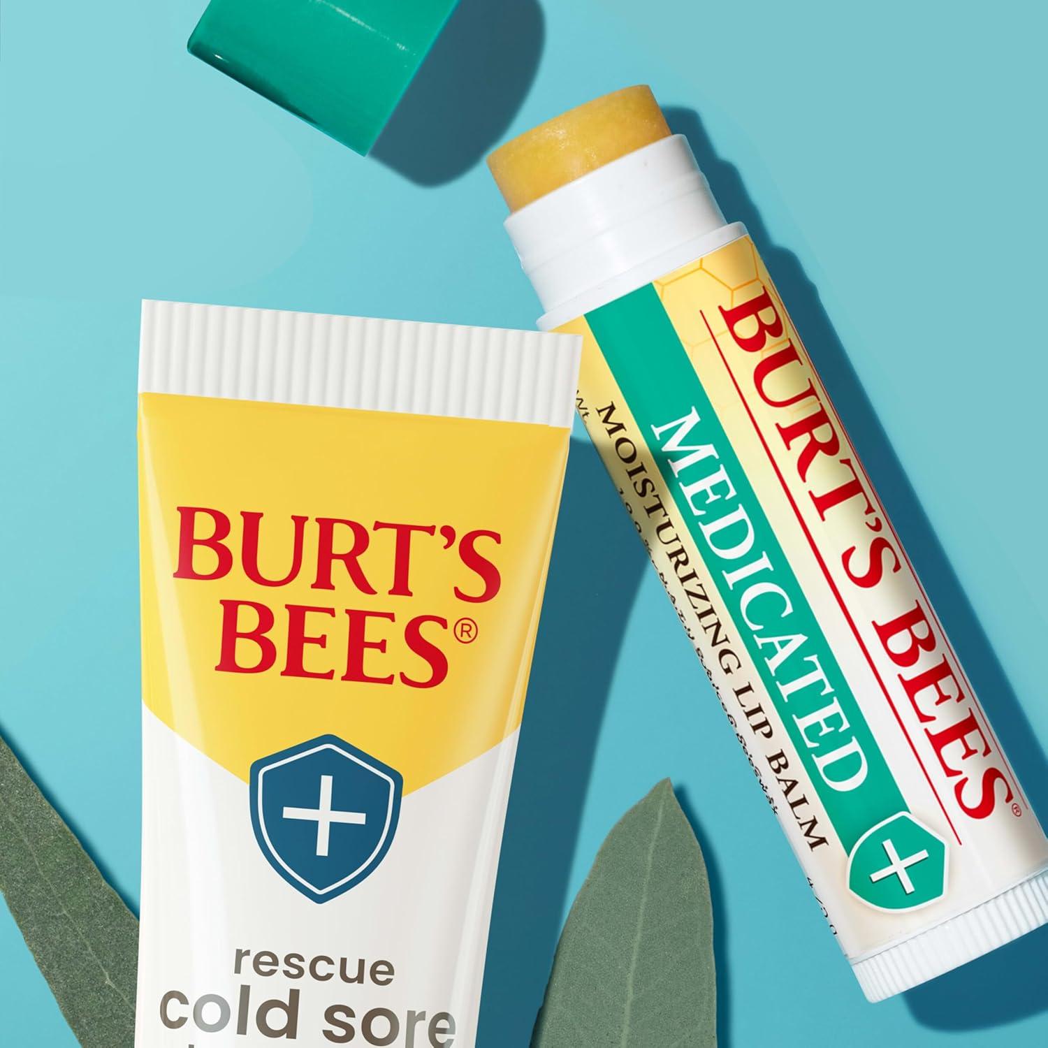 Tratamiento para Herpes Labial y Balsamo Labial Burt's Bees 2 Tubos