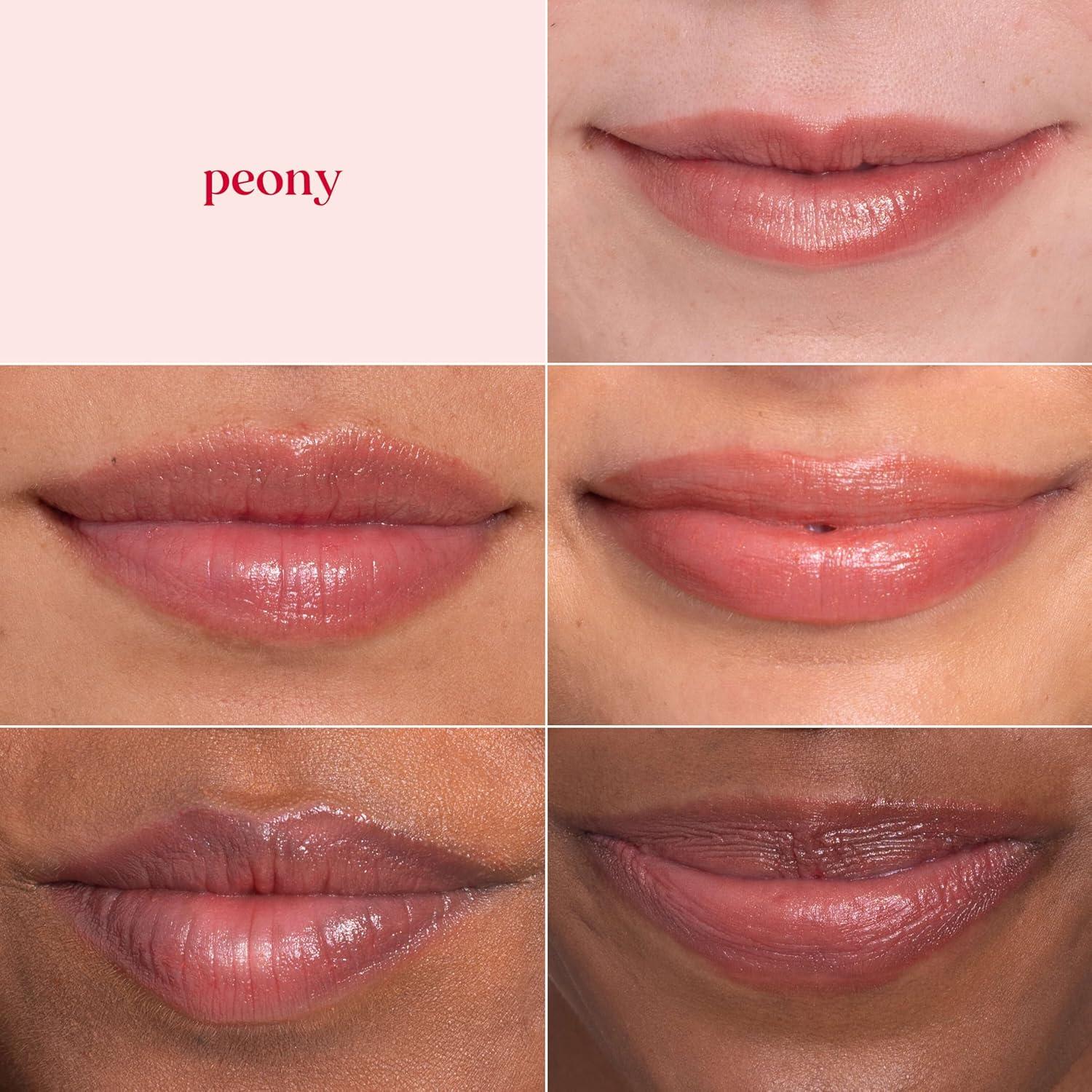 Brillo Labial Burt's Bees Peonía 2.54g - Hidratación Natural