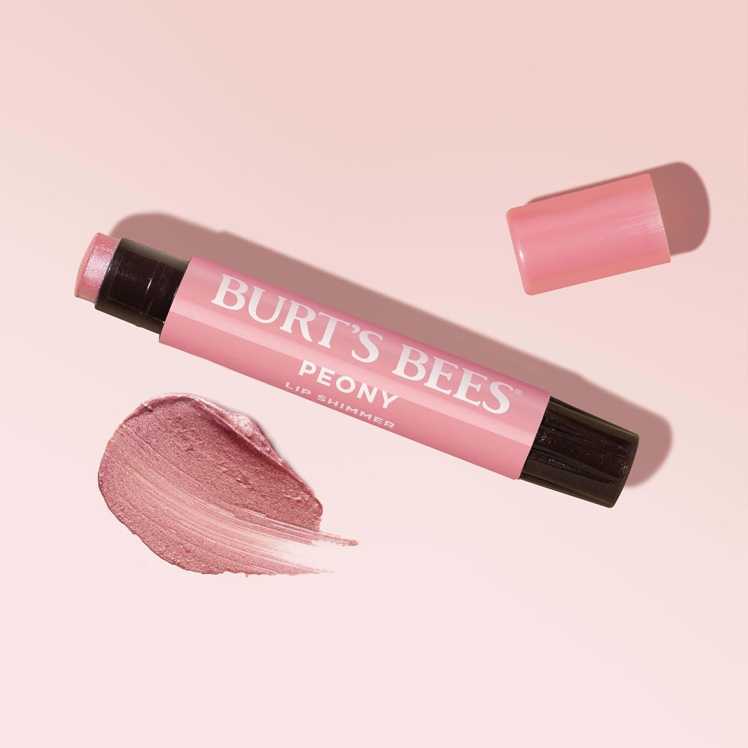 Brillo Labial Burt's Bees Peonía 2.54g - Hidratación Natural
