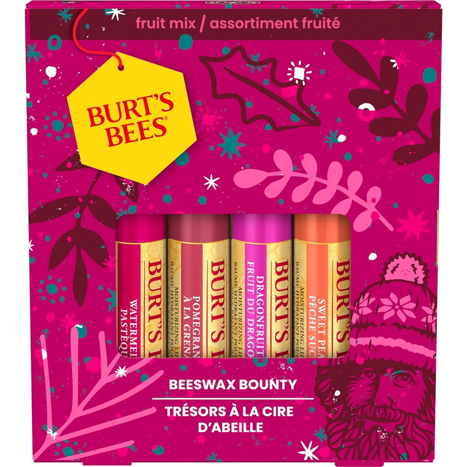 Set de Regalo Balsamo Labial Burt's Bees 4 Sabores 4.25 g