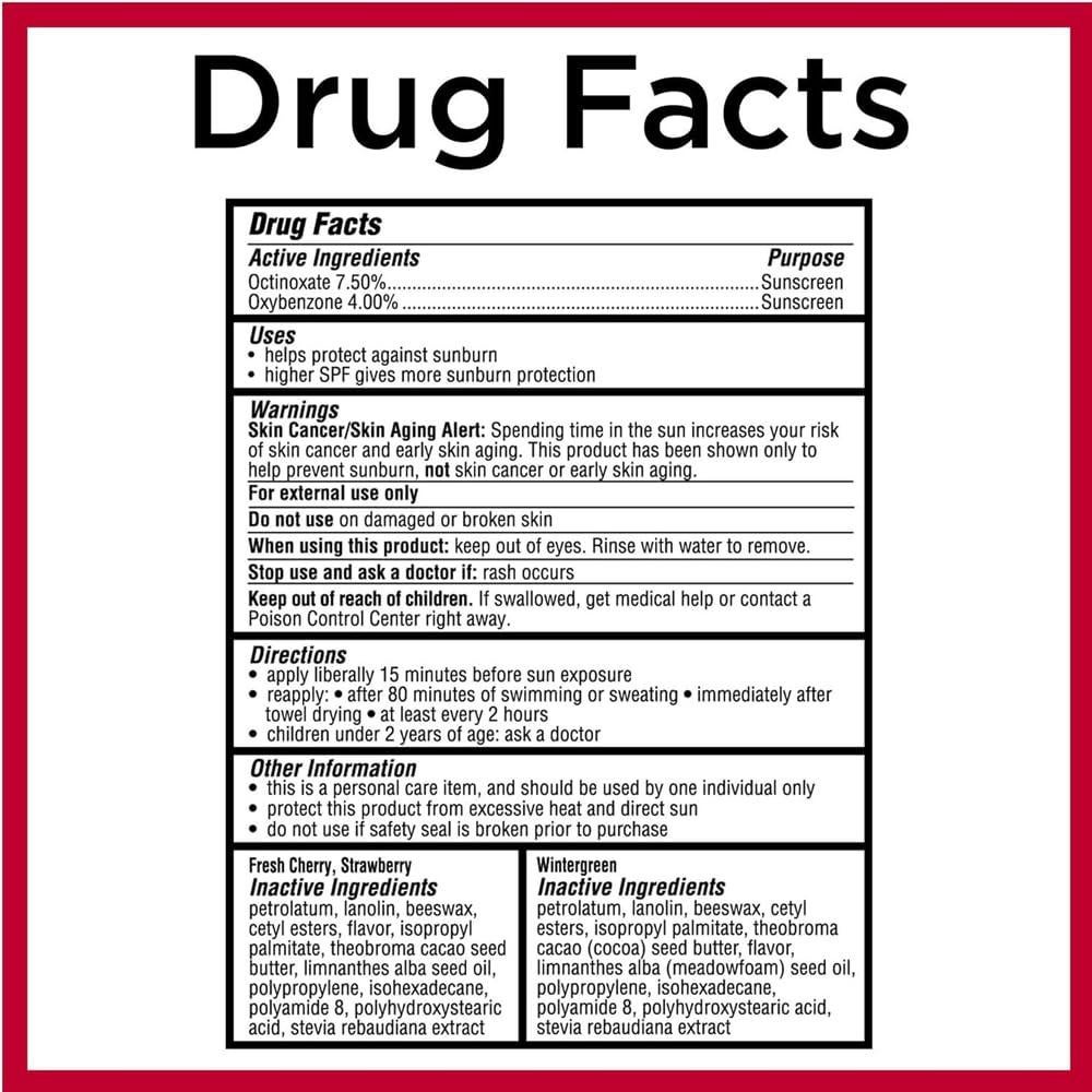 Bálsamo Labial Carmex Cereza Fresca SPF 15 - 12 Piezas