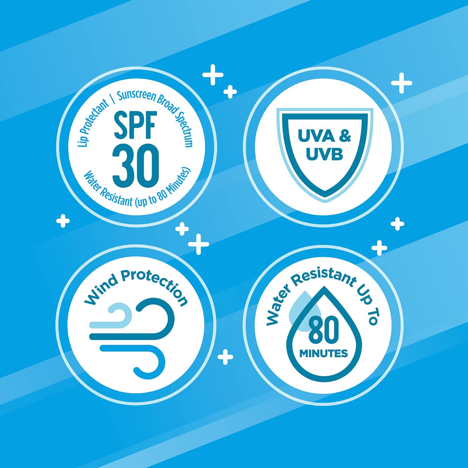 Bálsamo Labial Hidratante Carmex Weather Guard SPF 30 - 4 Unidades