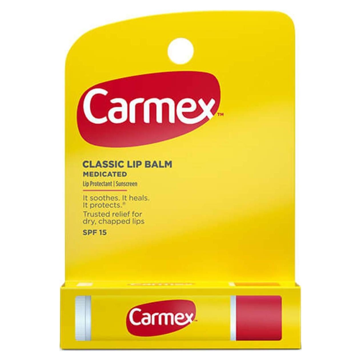 Bálsamo Labial Carmex Stick Original 12 Unidades 4.25g