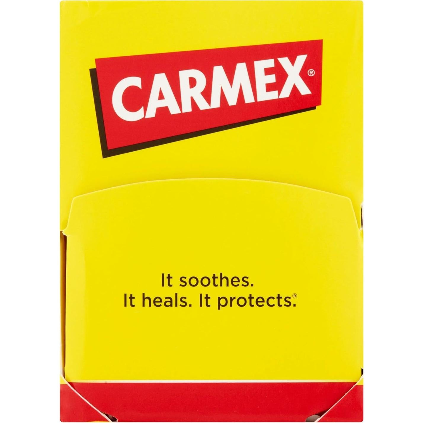 Bálsamo Labial Carmex Stick Original 12 Unidades 4.25g