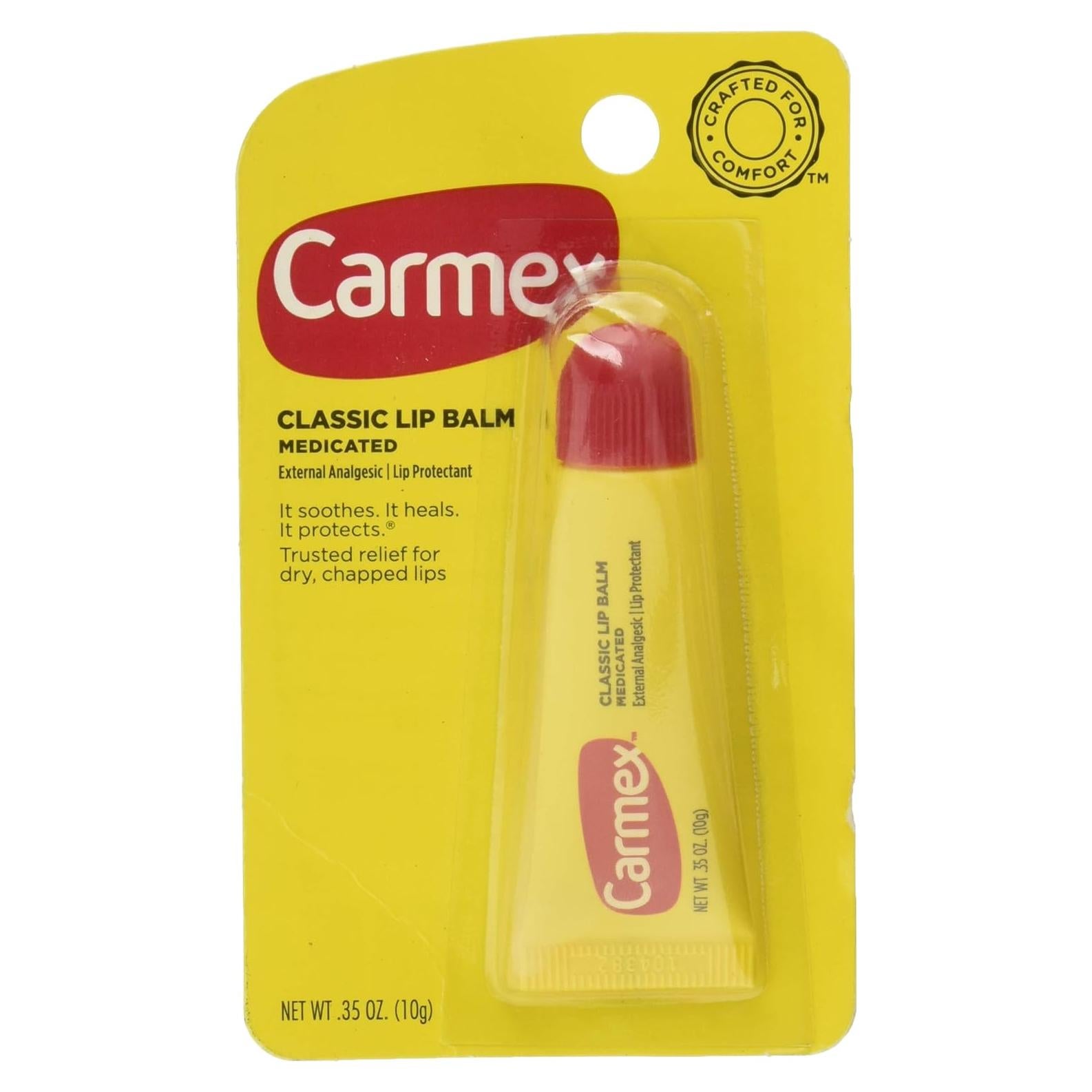 Bálsamo Labial Medicado Carmex Clásico 10g - 1 Unidad