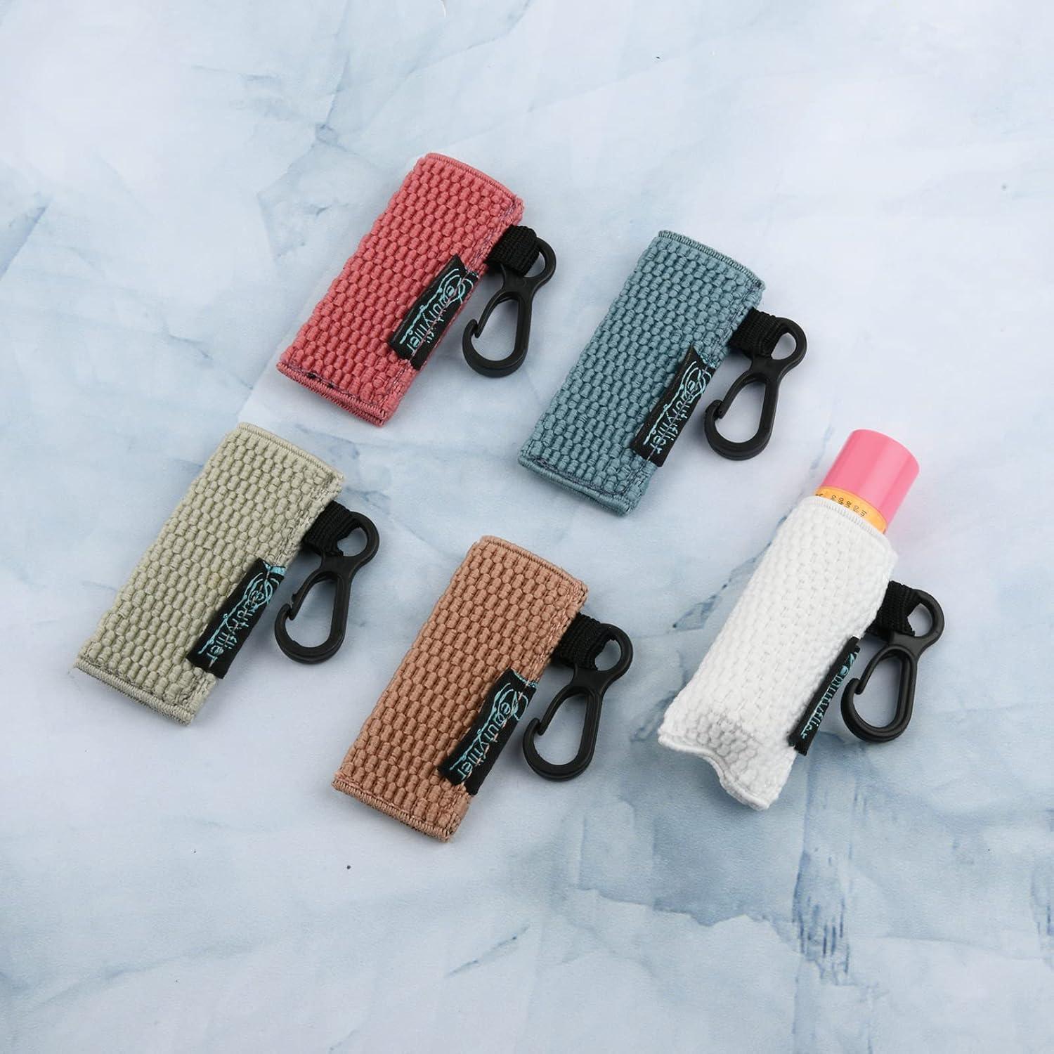 Soporte Llavero para Bálsamo Labial Beautyflier - 5 Piezas