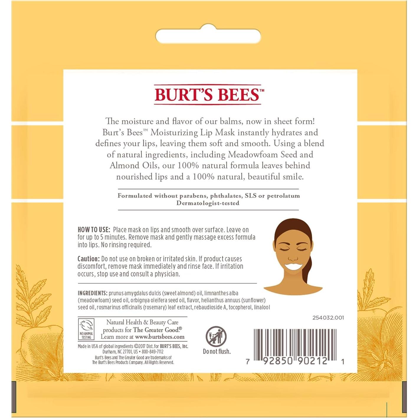 Máscara Labial Hidratante Burt's Bees 100% Natural 4.25g