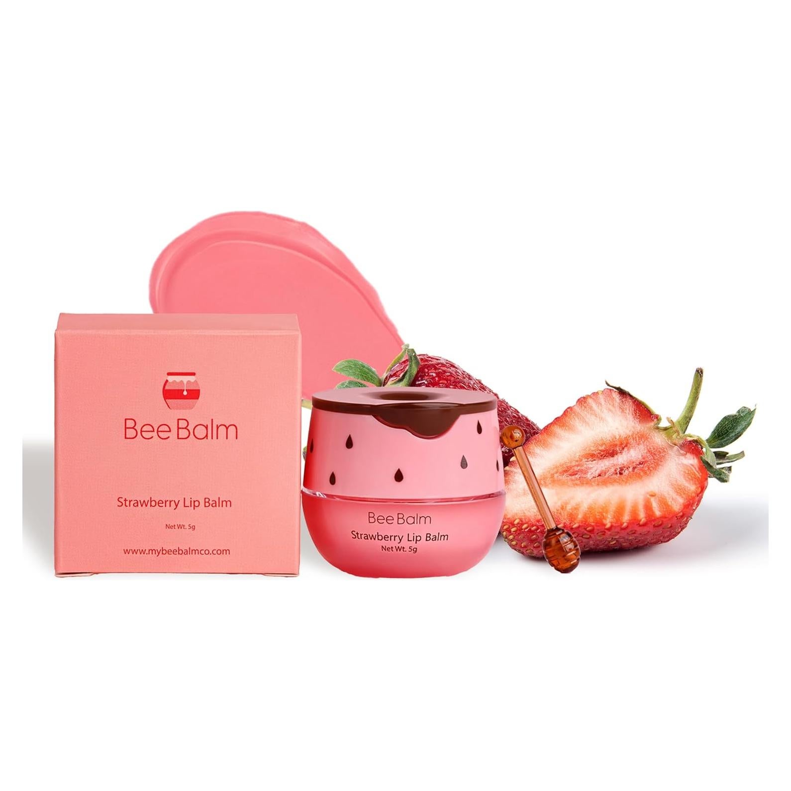Bálsamo Labial My Bee Balm Fresa - Hidratante 5.1g