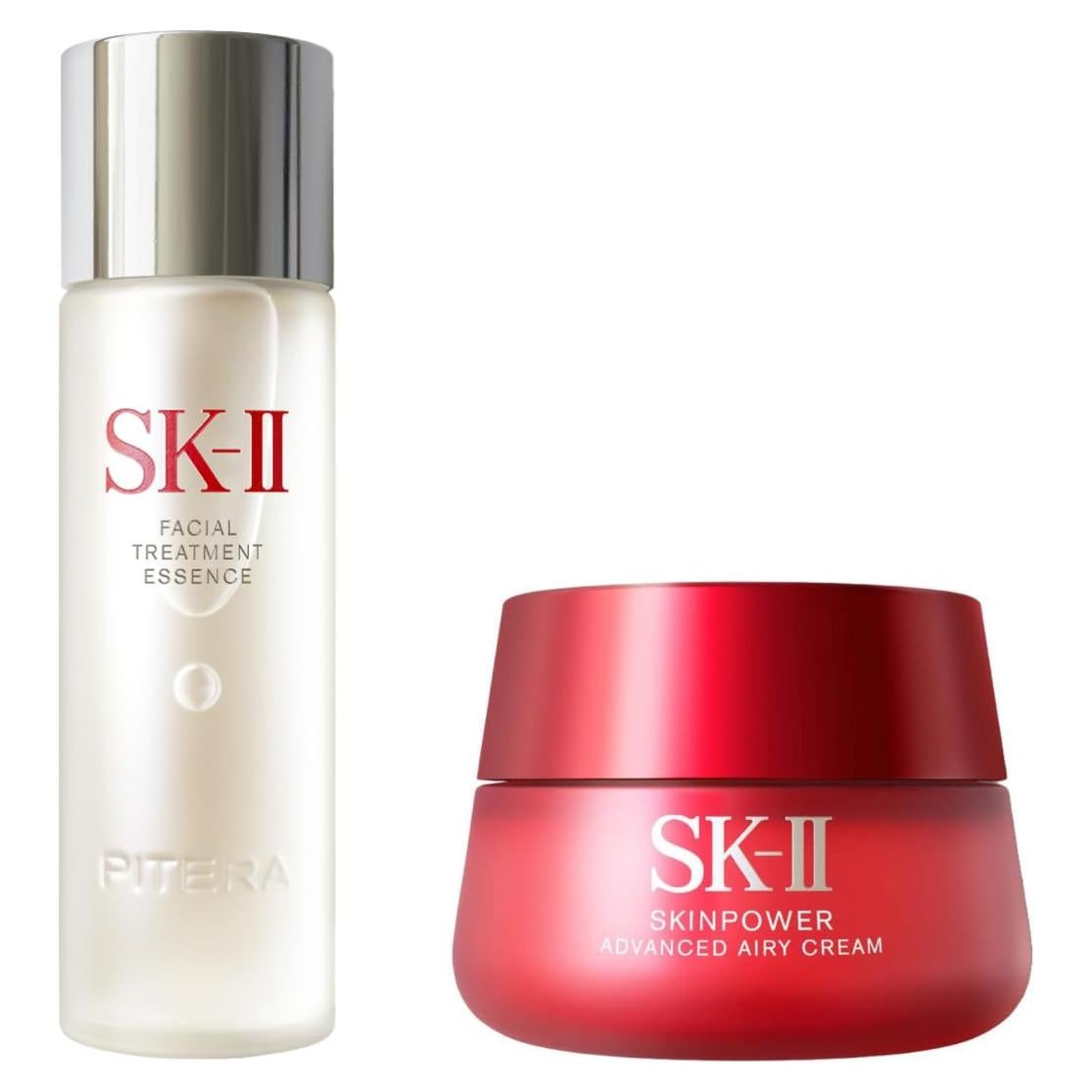SK-II Esencia y Crema Facial Anti-Envejecimiento 70.87ml + 50.24ml