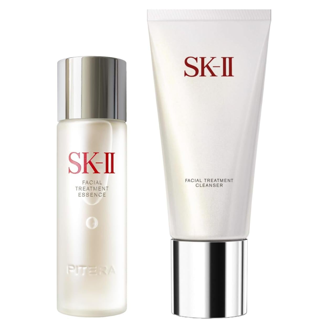 SK-II Esencia Antienvejecimiento 74.9 ml y Limpiador 102.1 ml