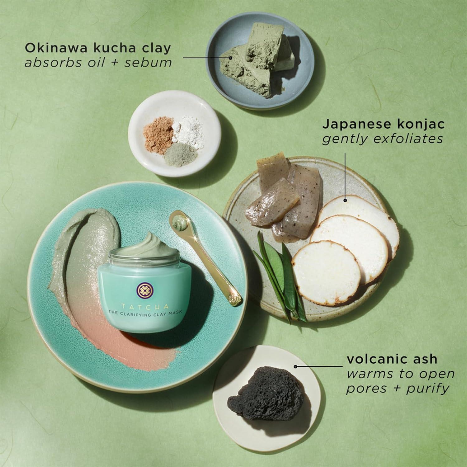 Máscara de Arcilla Aclaradora TATCHA 50 ml Exfoliante