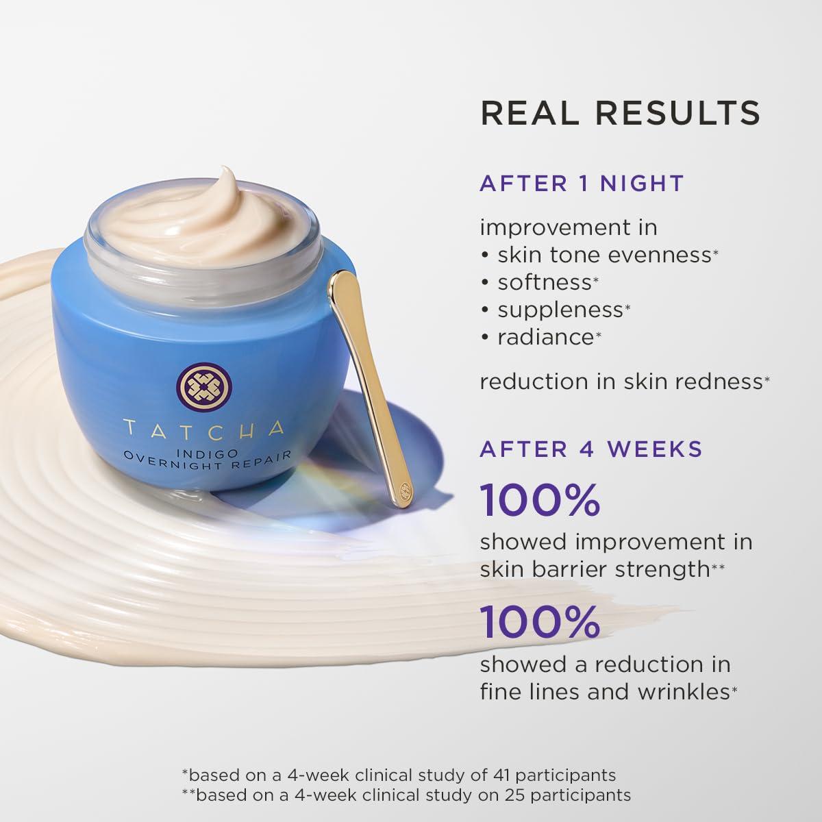 Crema y Suero Nocturno TATCHA Indigo 50 ml Sin Fragancia