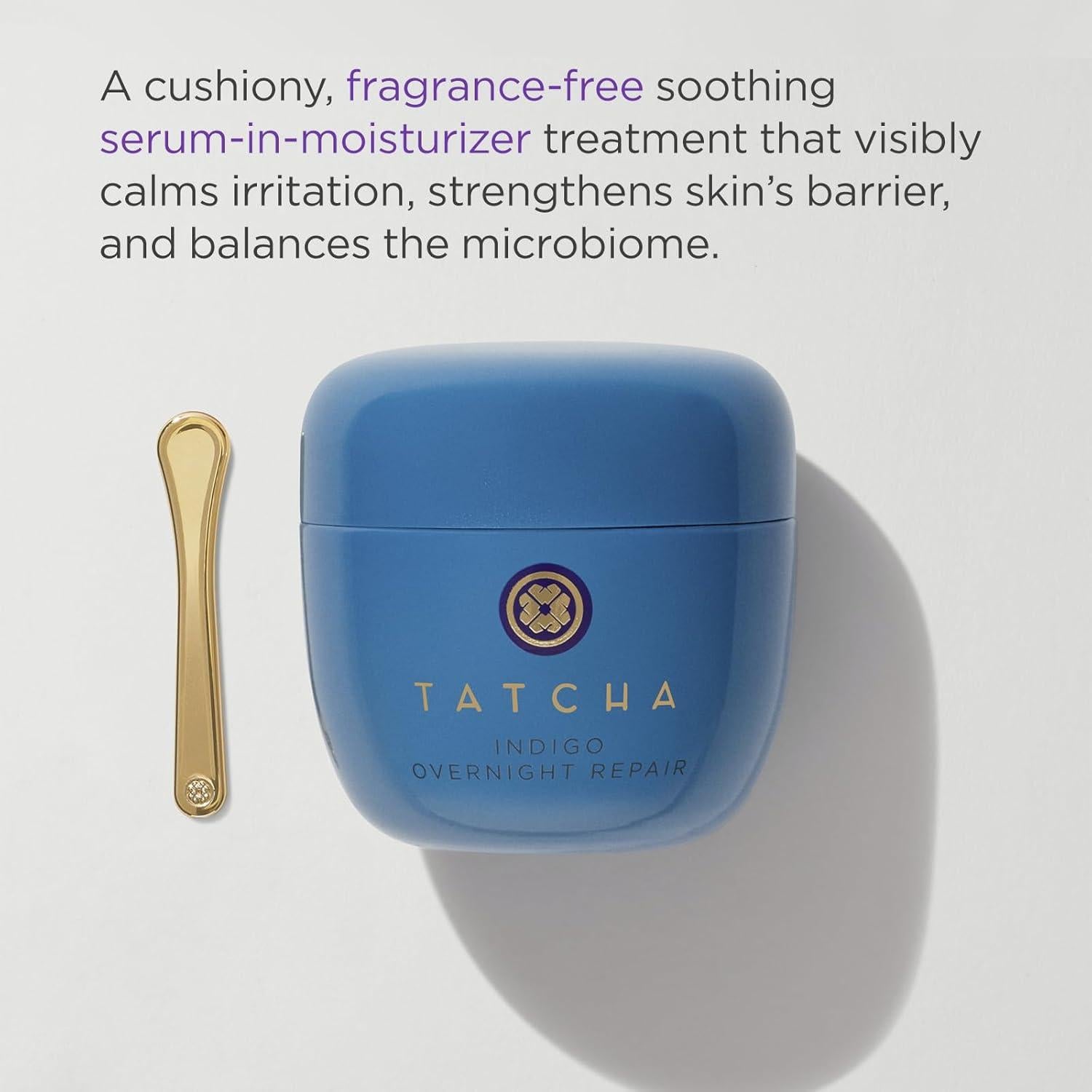 Crema y Suero Nocturno TATCHA Indigo 50 ml Sin Fragancia