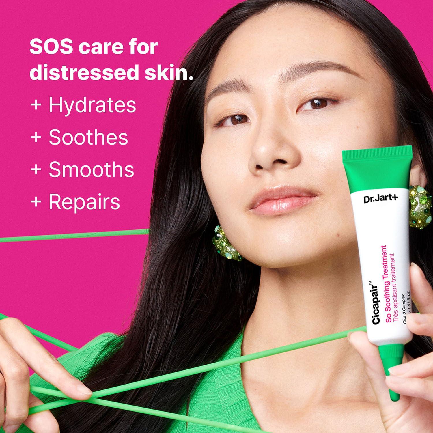 Crema en Gel Calmante Dr.Jart+ Cicapair 30 ml para Piel Irritada