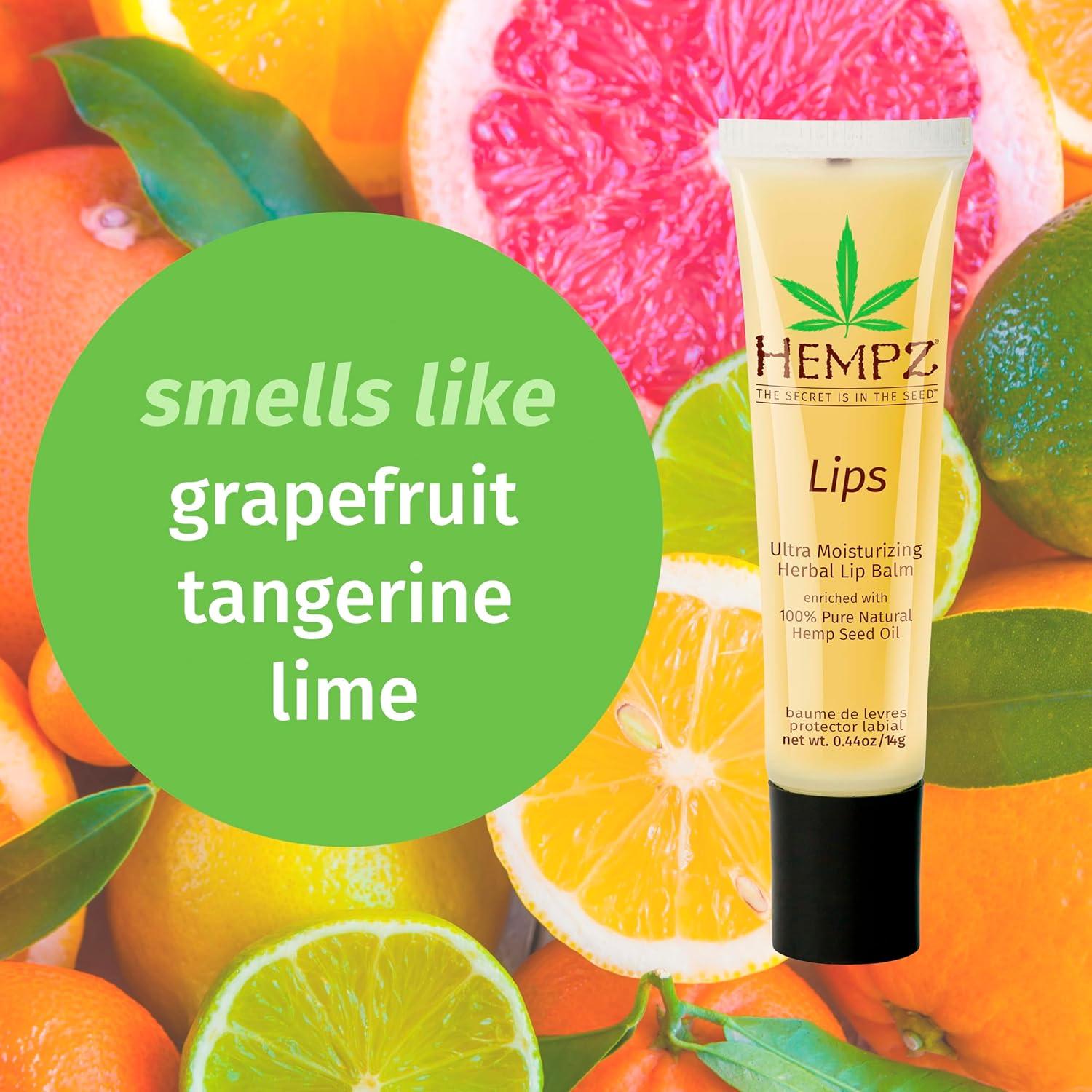 Bálsamo Labial Hempz Original, Paquete de 3, 12.5 g