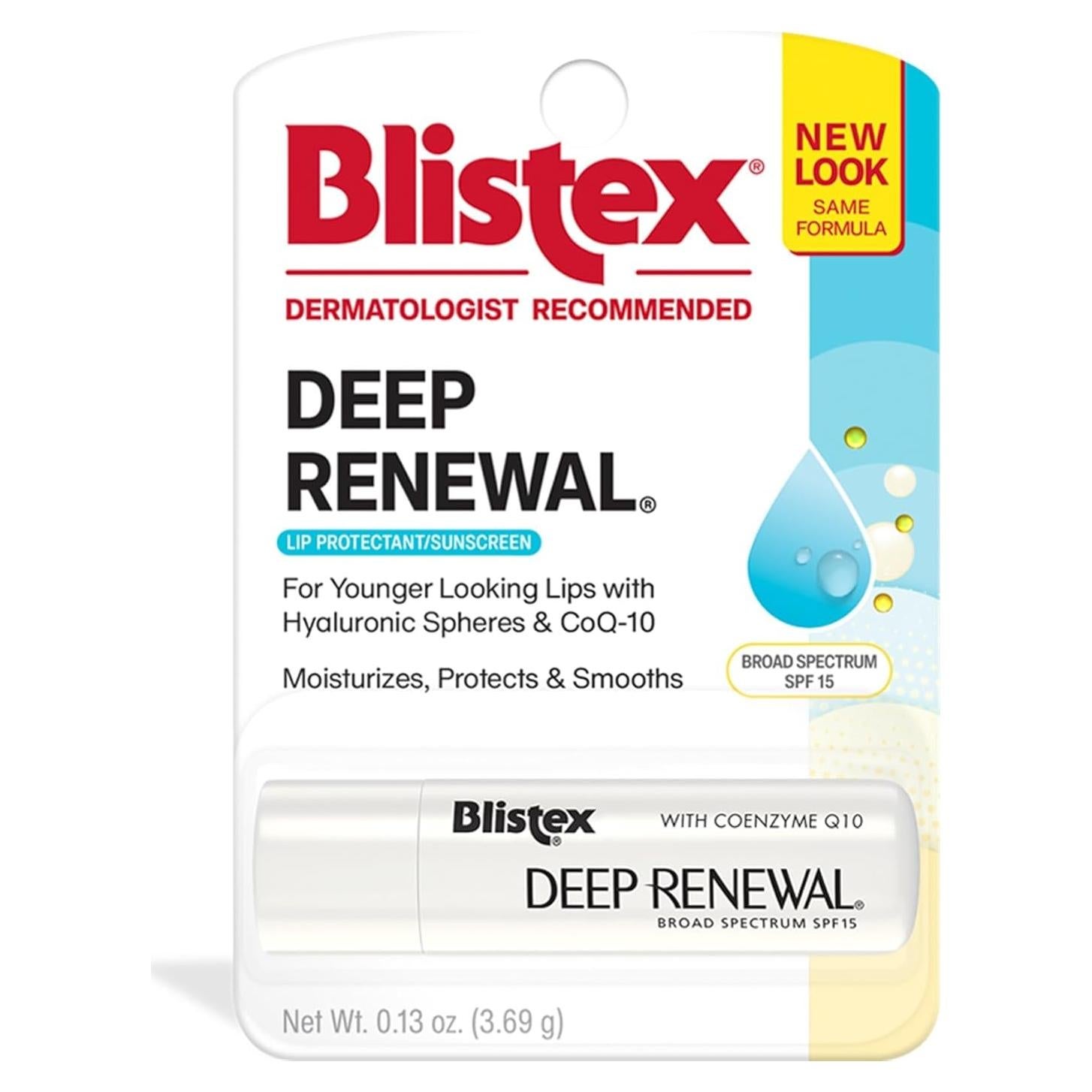 Bálsamo Labial Blistex Renovación Profunda FPS 15 - 4 Unidades