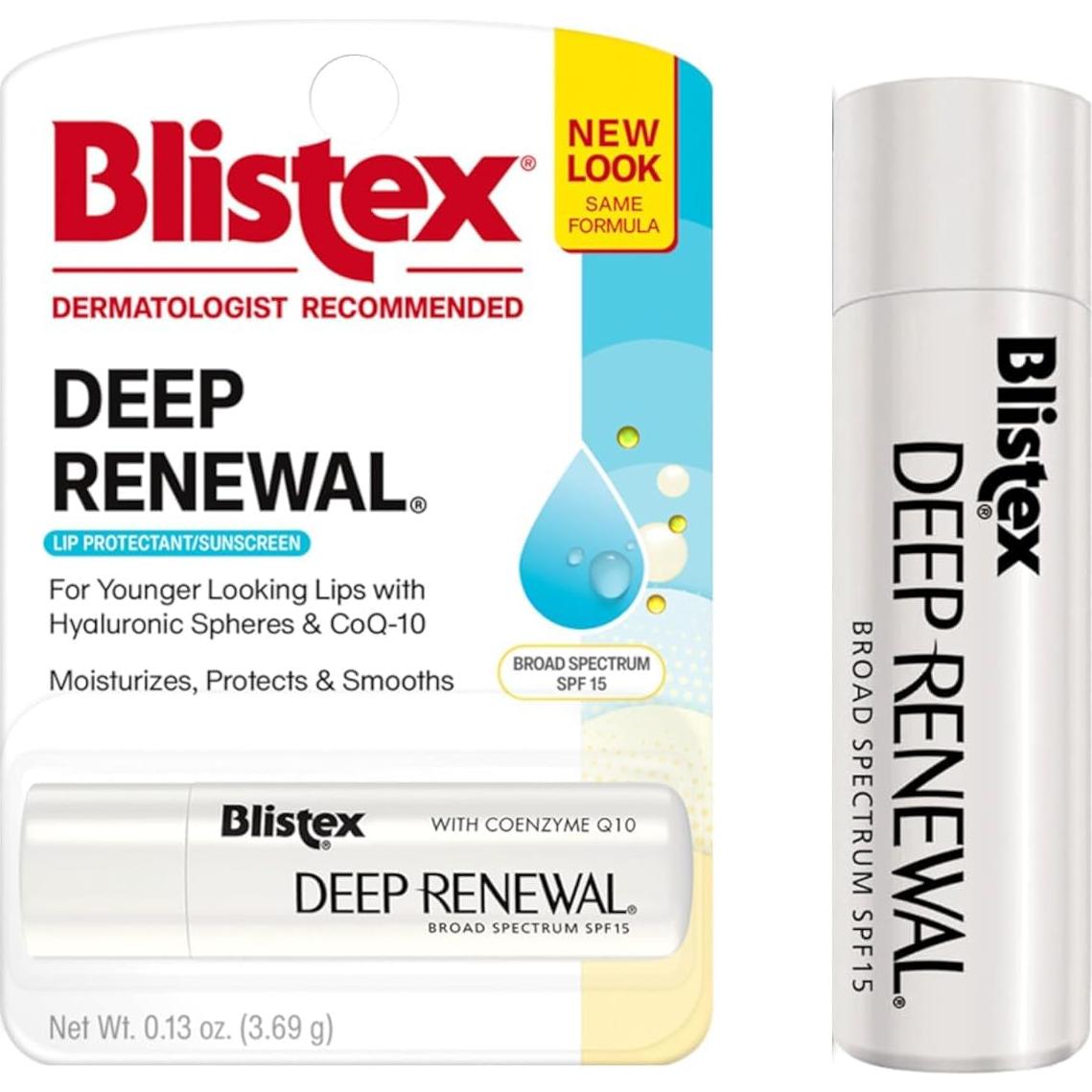 Bálsamo Labial Blistex Renovación Profunda FPS 15 - 4 Unidades