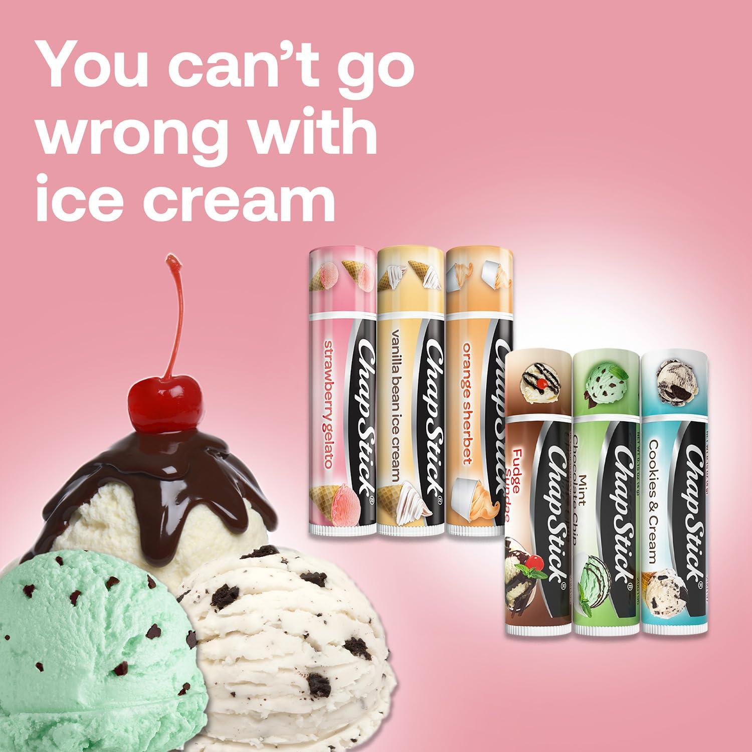 Bálsamo Labial ChapStick 9-Pack Helados y S'mores 99.9g