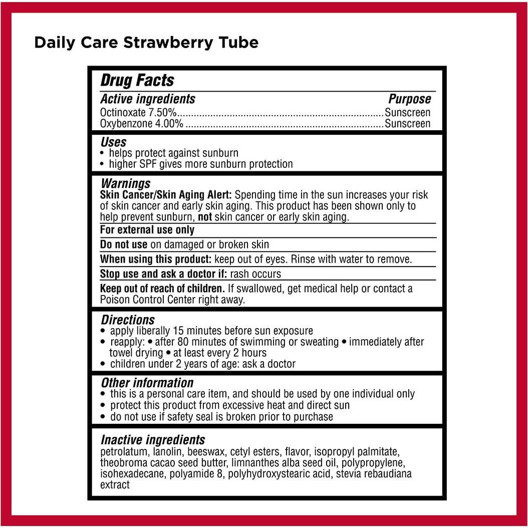 Bálsamo Labial Hidratante Carmex Daily Care SPF 15 - 9 Unidades