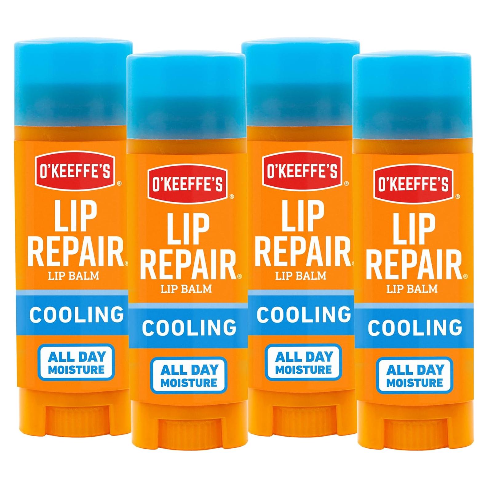 Bálsamo Labial O'Keeffe's Lip Repair Alivio Refrescante 4 Stick
