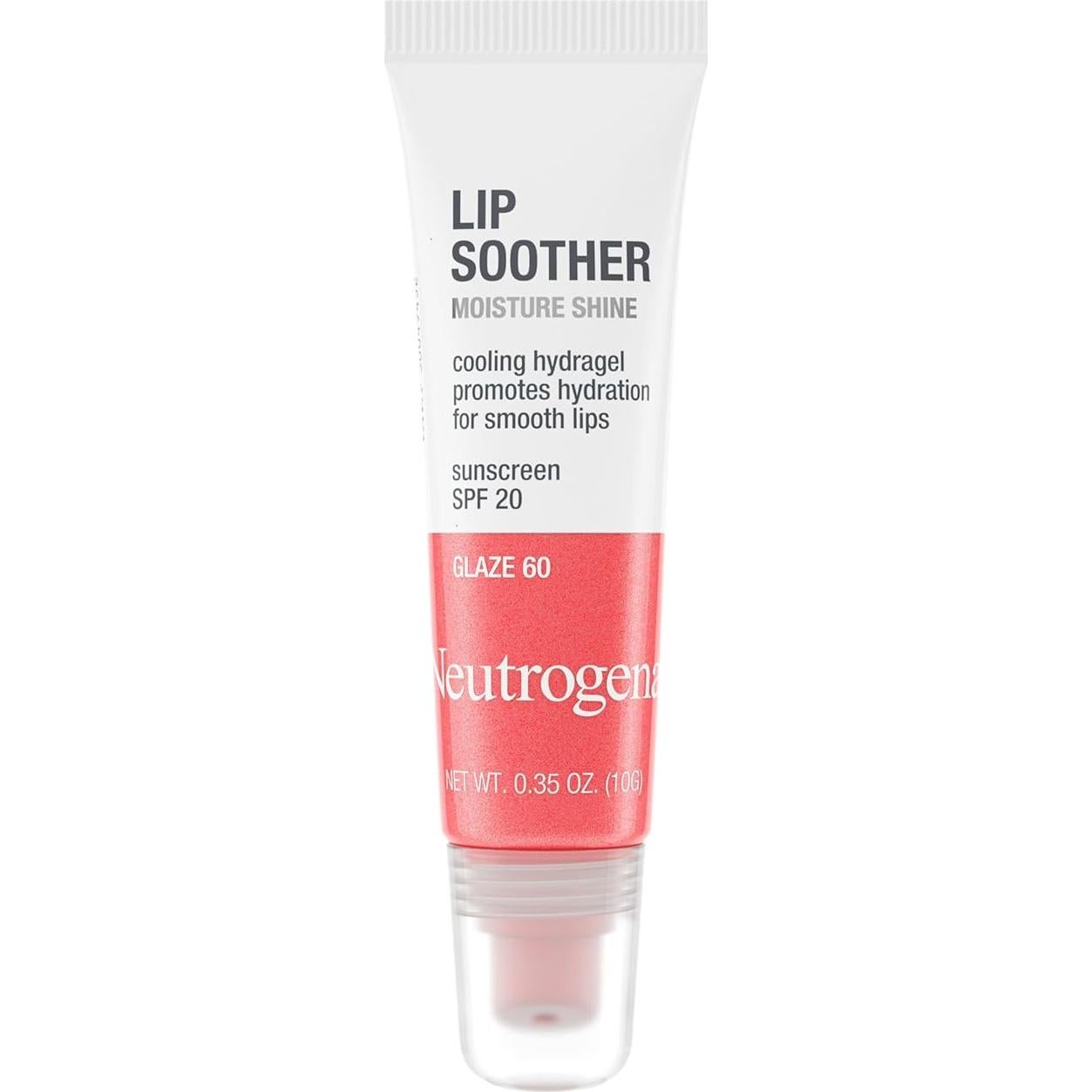 Brillo Hidratante Labial Neutrogena SPF 20 - Tinte Glaseado 60, 9.92 g
