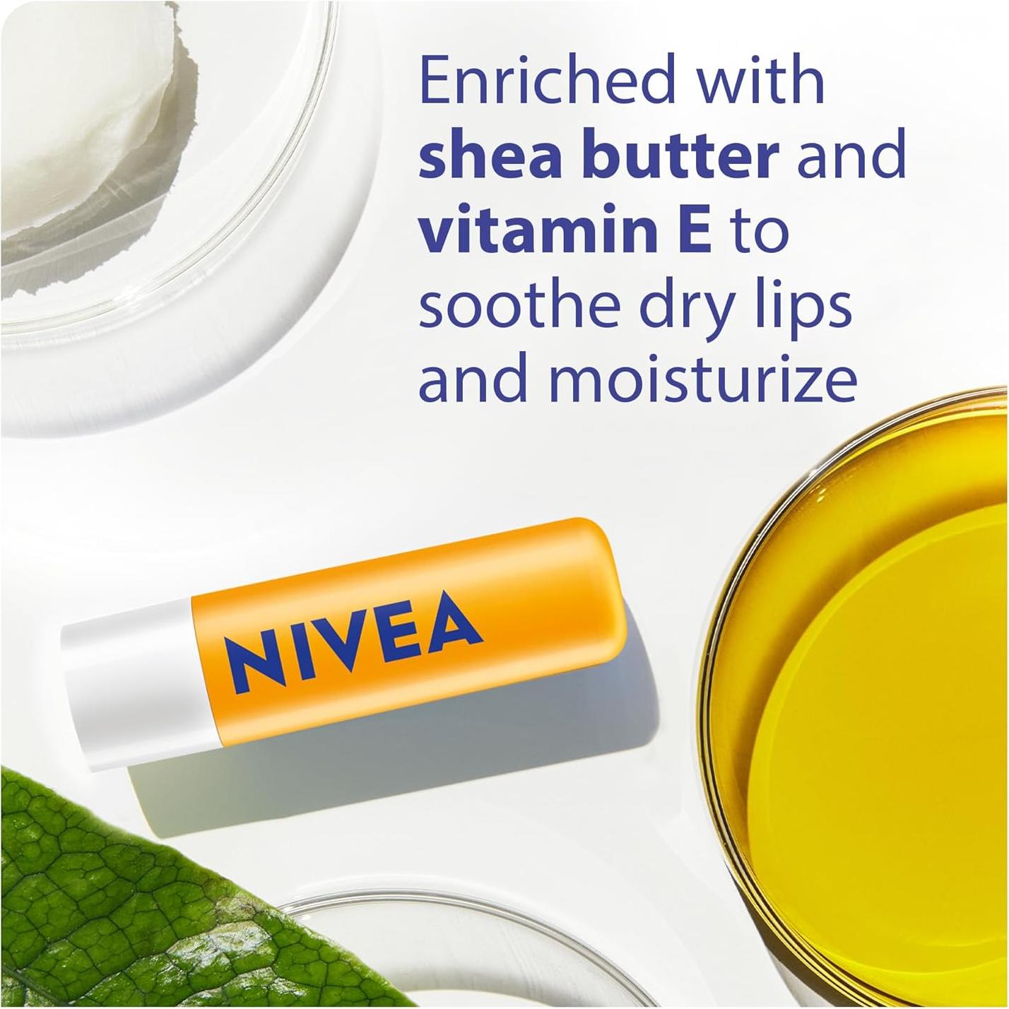 Bálsamo Labial NIVEA Sun Caring SPF 30 Doble 2 x 4.8 g