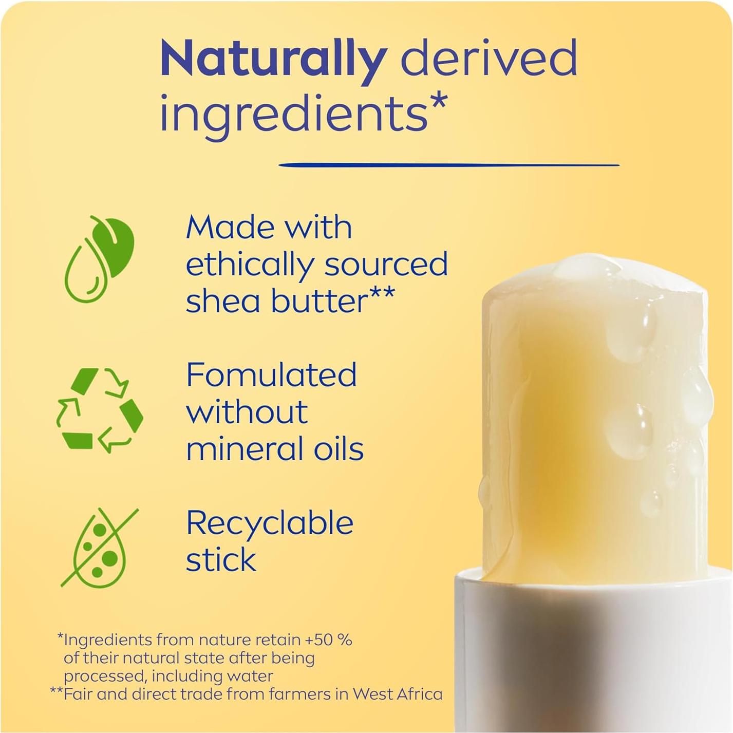 Bálsamo Labial NIVEA Sun Caring SPF 30 Doble 2 x 4.8 g