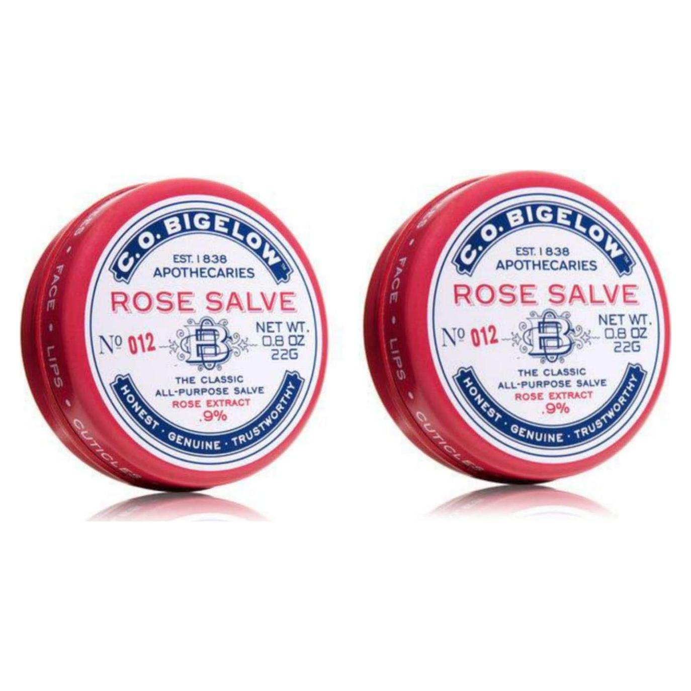 Bálsamo Labial Clásico C.O. Bigelow 22g Lata Paquete 2