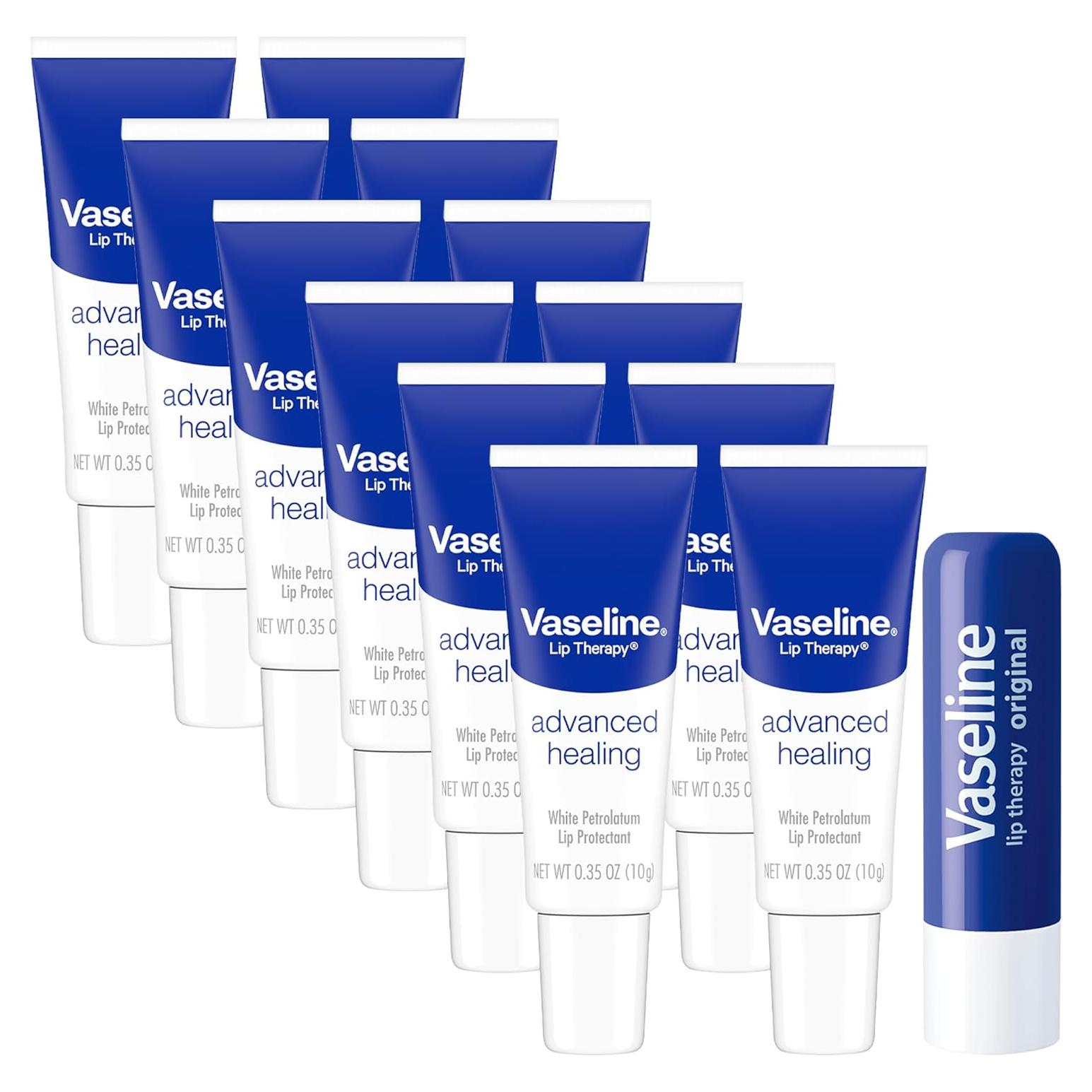 Bálsamo Labial Vaseline Terapia Avanzada 12 Piezas 9.92g