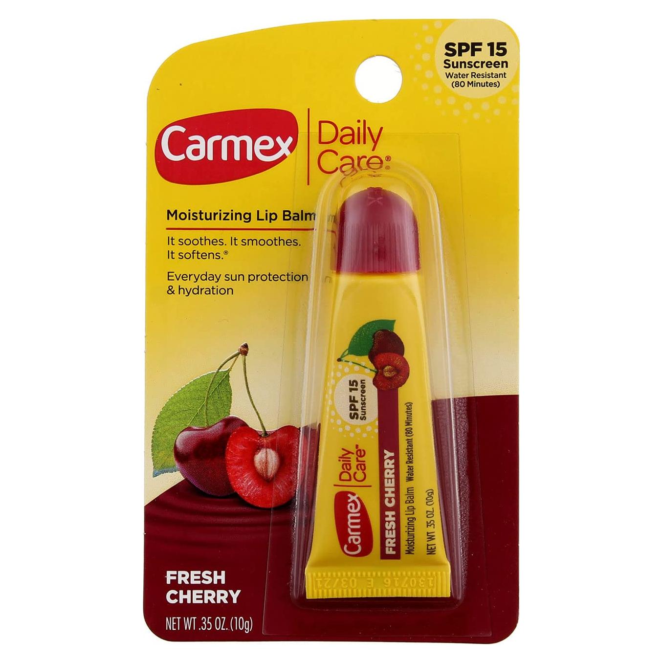 Bálsamo Labial Hidratante Carmex Cereza SPF 15 4.25 g x2