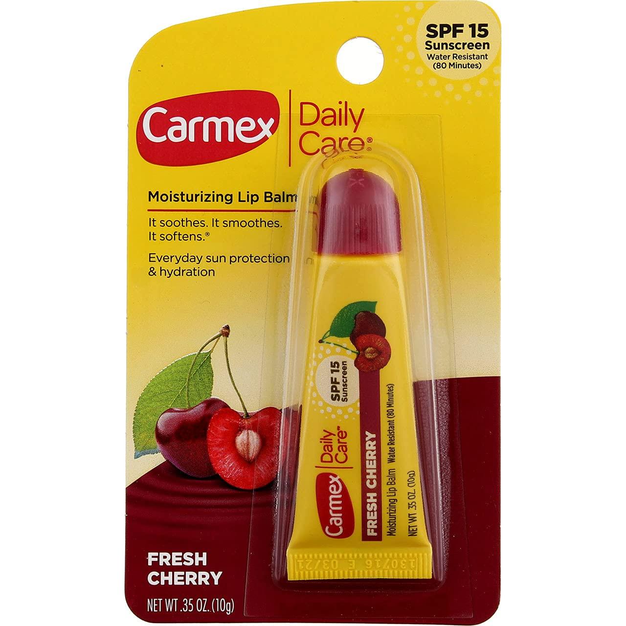 Bálsamo Labial Hidratante Carmex Cereza SPF 15 4.25 g x2