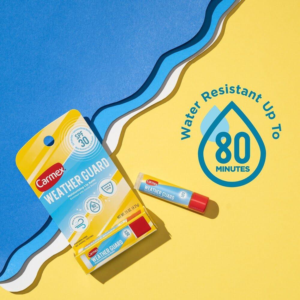 Bálsamo Labial Hidratante Carmex Weather Guard SPF30 12g