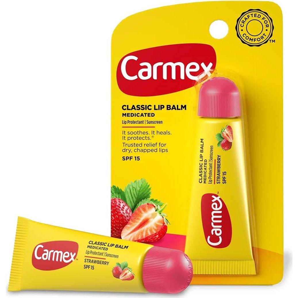 Bálsamo Labial Carmex Fresa SPF 15 9.92 g Hidratante