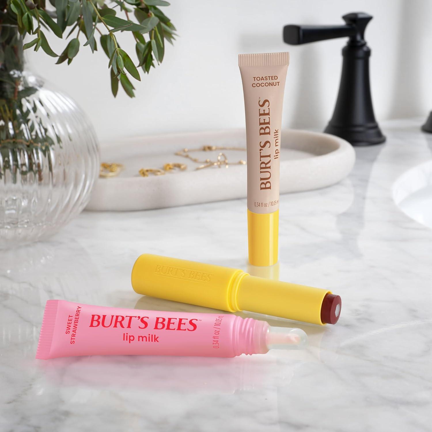 Leche Labial Burt's Bees Fresa Dulce 10 ml Hidratante Diario