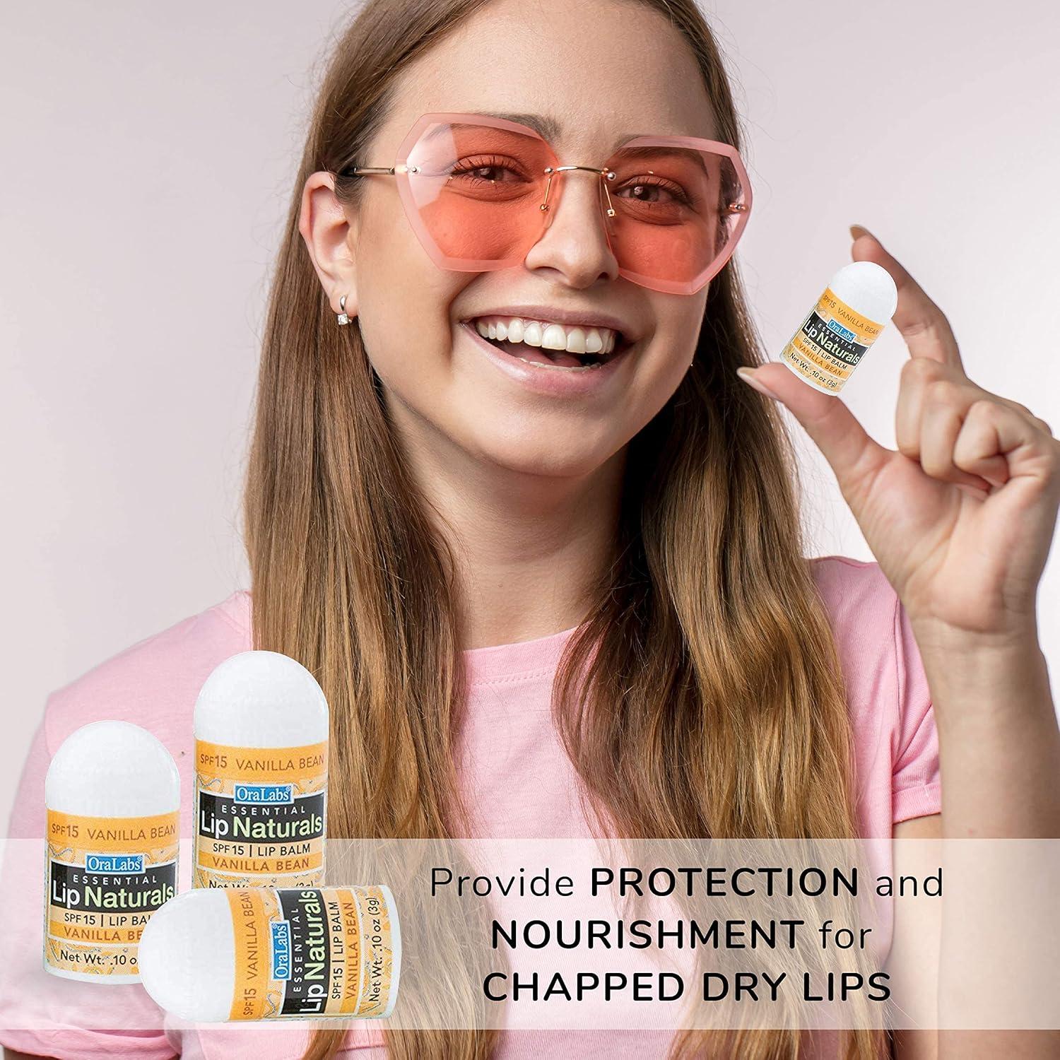 Bálsamo Labial Mini Vainilla Lip Naturals SPF 15 - 12 Unidades