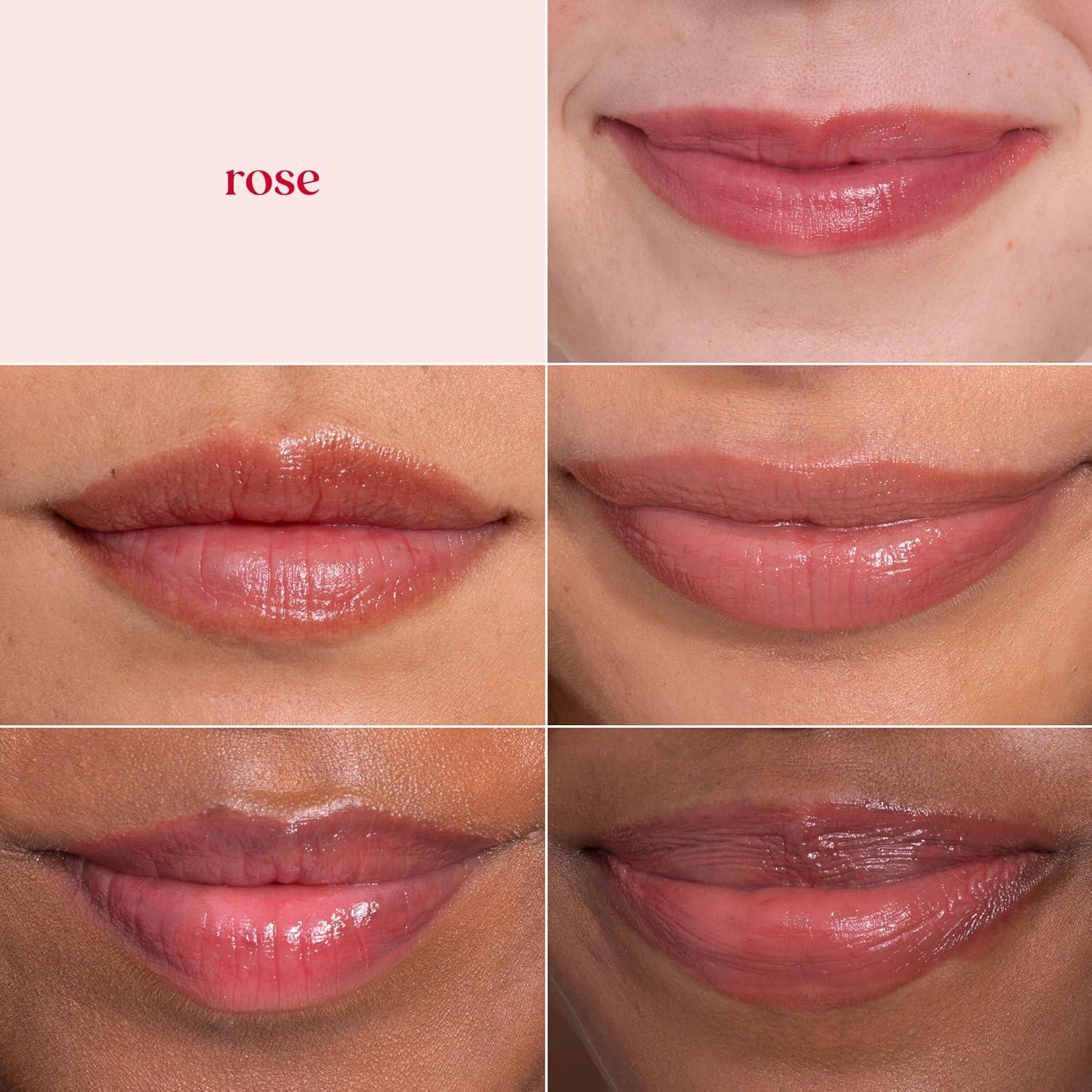 Bálsamo Labial Tinte Burt's Bees Rosa Hidratante 2 en 1