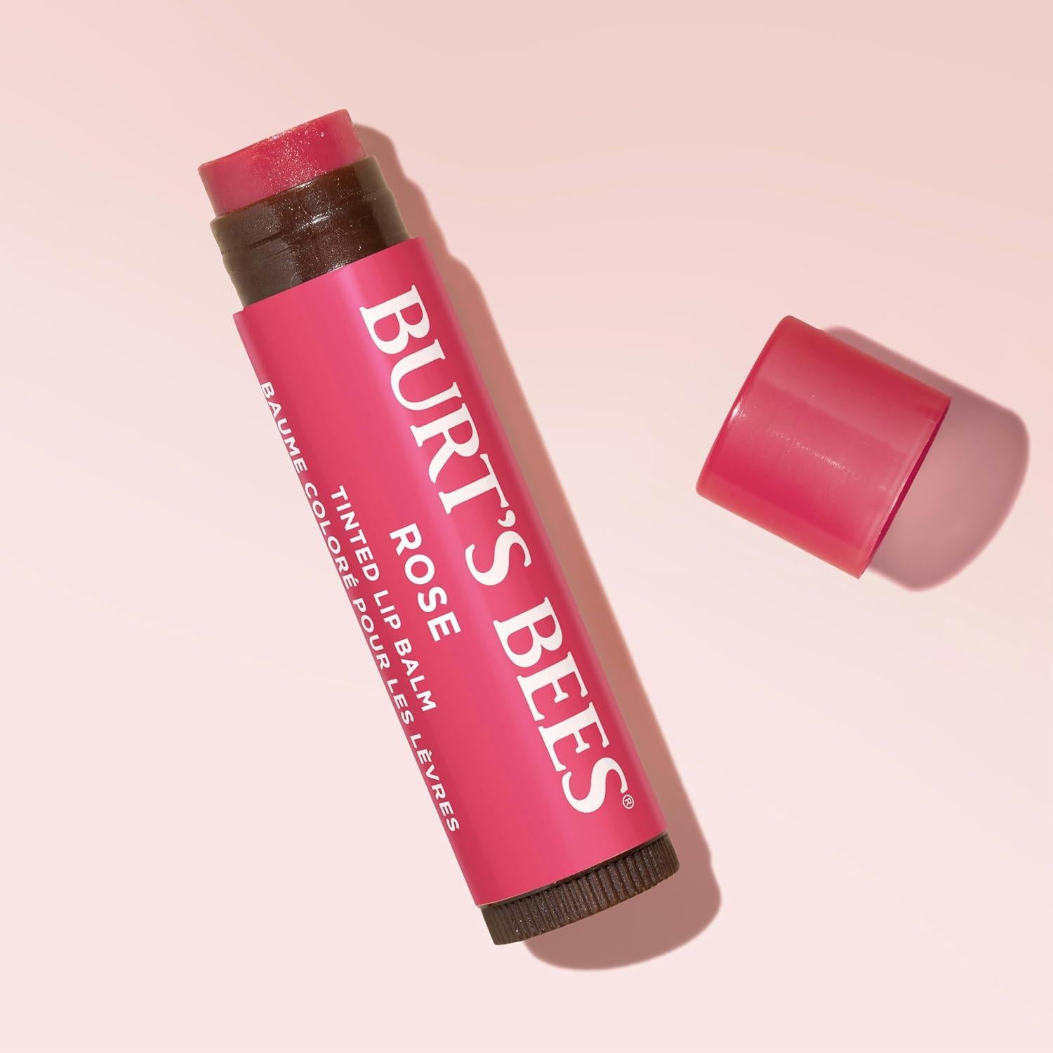 Bálsamo Labial Tinte Burt's Bees Rosa Hidratante 2 en 1