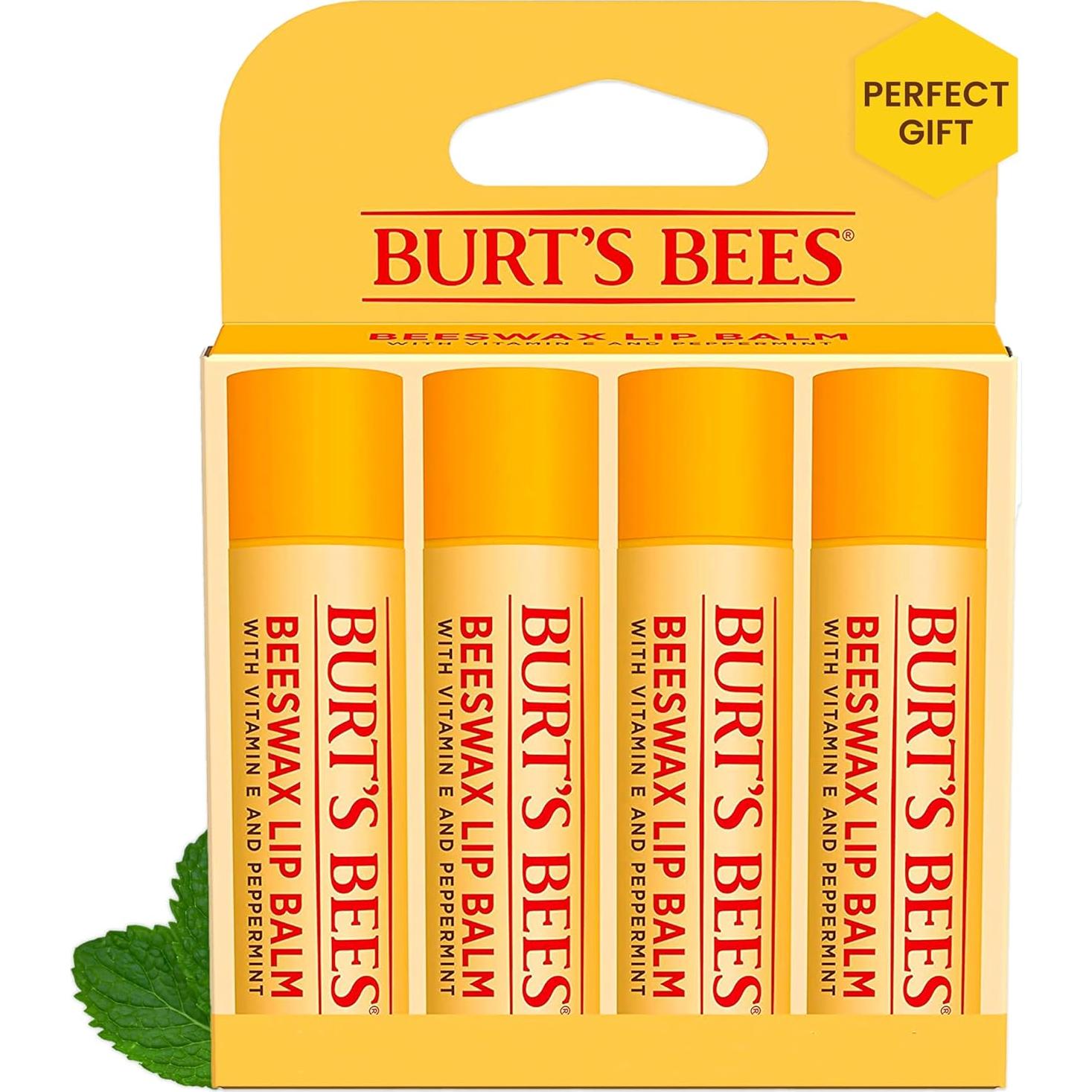 Paquete de Balsamo Labial Burt's Bees SPF 30 - 7 Tubos