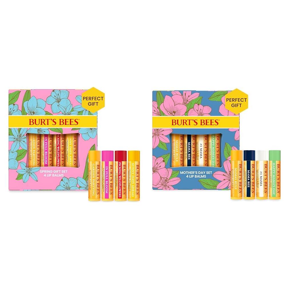 Conjunto de Balsamos Labiales Burt's Bees - 8 Tubos 4.25g