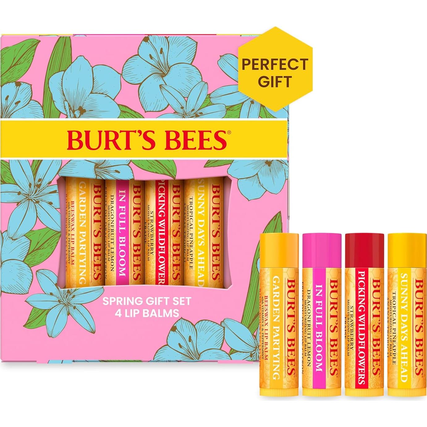 Conjunto de Balsamos Labiales Burt's Bees - 8 Tubos 4.25g