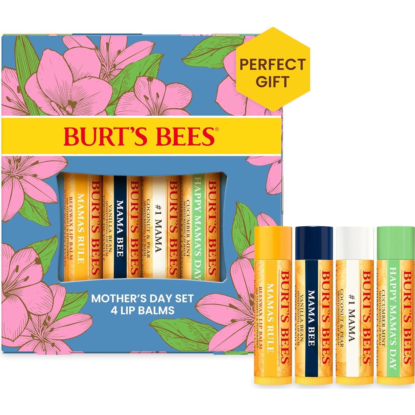 Conjunto de Balsamos Labiales Burt's Bees - 8 Tubos 4.25g