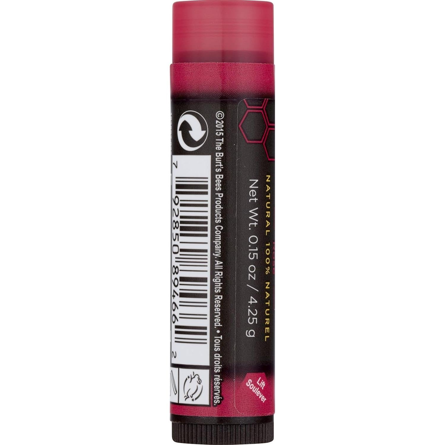 Bálsamo Labial Tinte Rosa Burt's Bees 4.25g Hidratante
