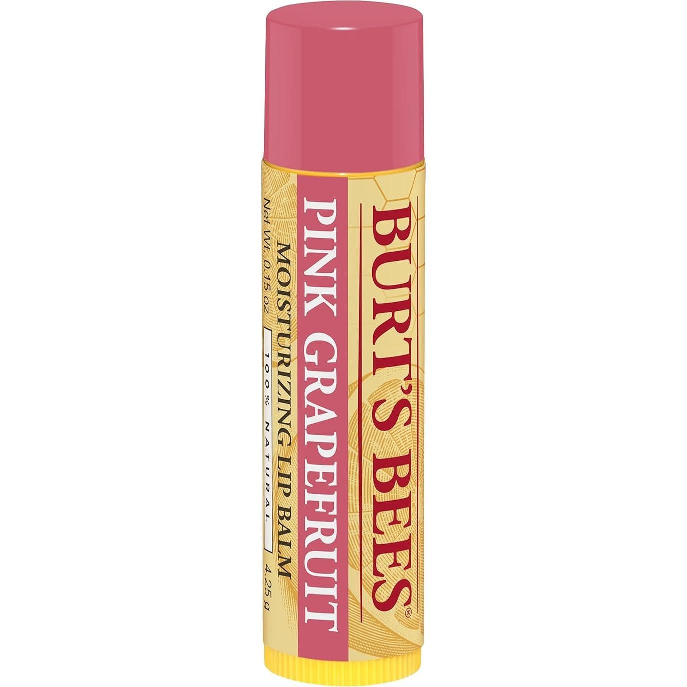 Bálsamo Labial Hidratante Burts Bees Pomelo Rosa Doble Pack