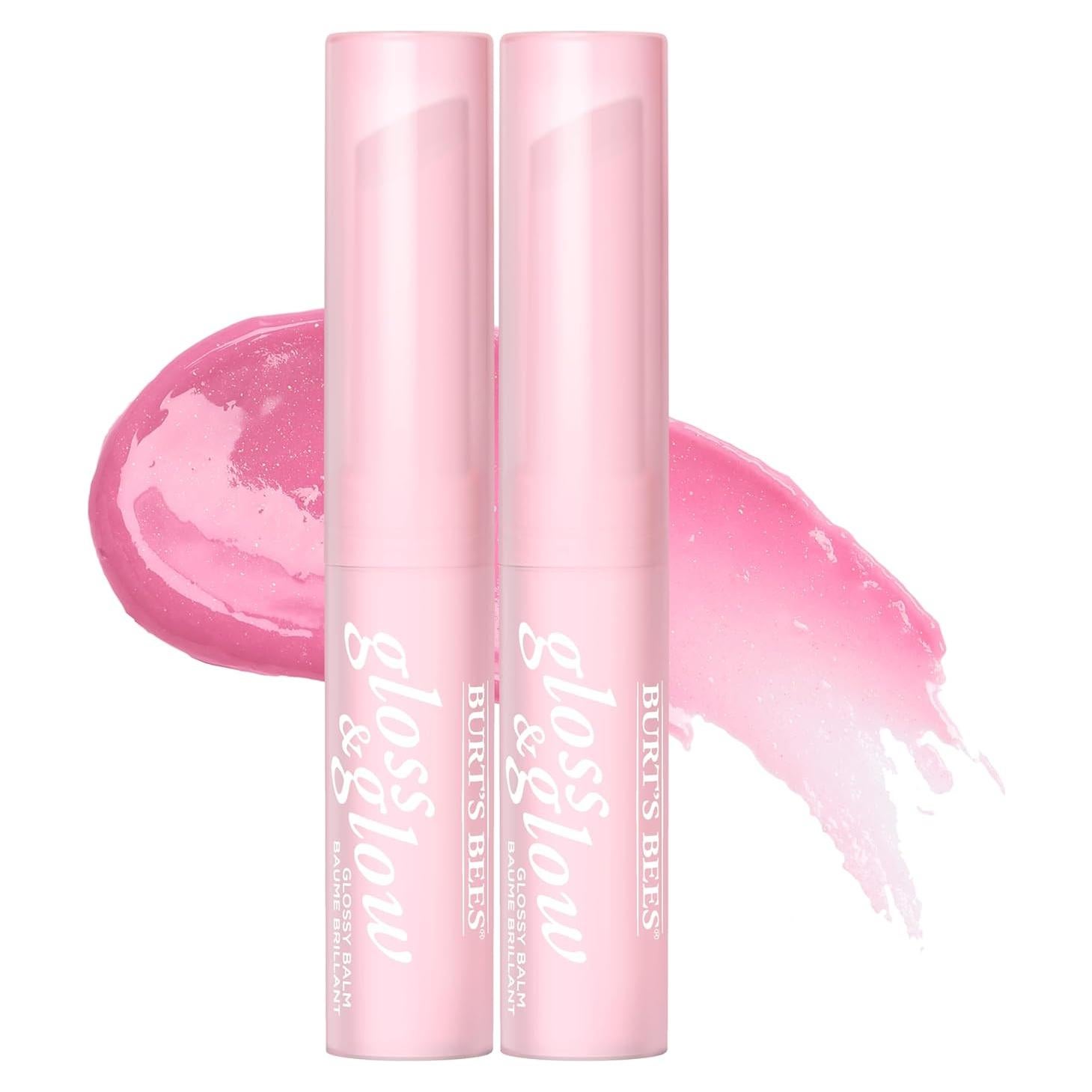 Bálsamo Labial Brillante Burts Bees 100% Natural 2 Tubos