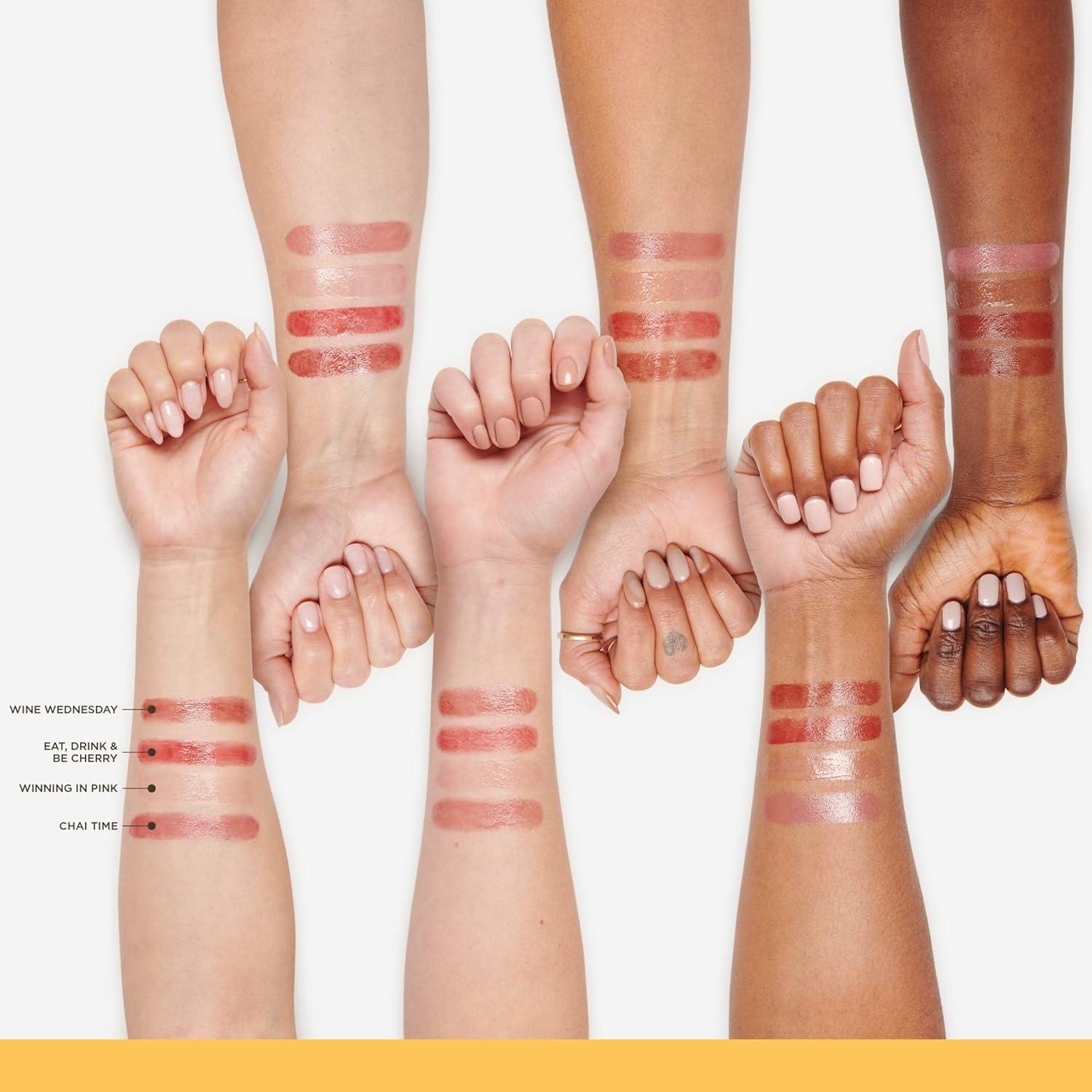 Bálsamo Labial Brillante Burts Bees 100% Natural 2 Tubos