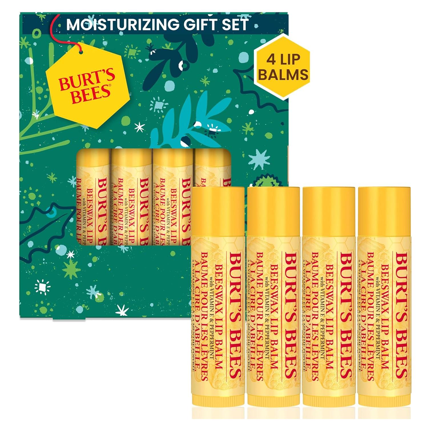 Set de Regalo Balsamo Labial Burt's Bees 4-Pack 4.25g