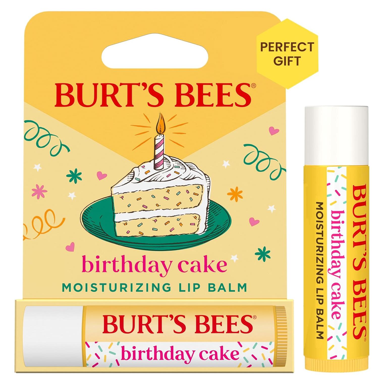 Bálsamo Labial de Cumpleaños Burt's Bees, 4.25 g, Natural