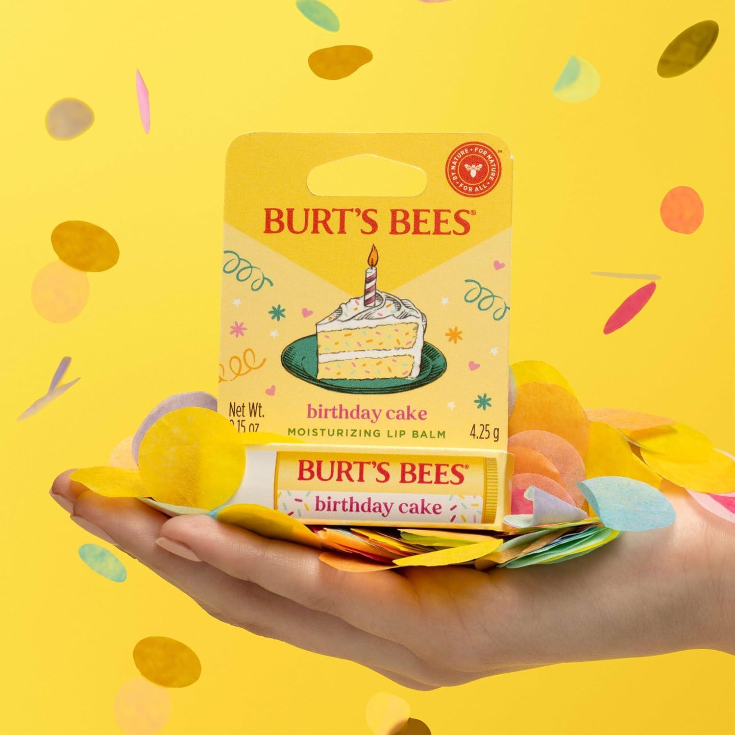 Bálsamo Labial de Cumpleaños Burt's Bees, 4.25 g, Natural